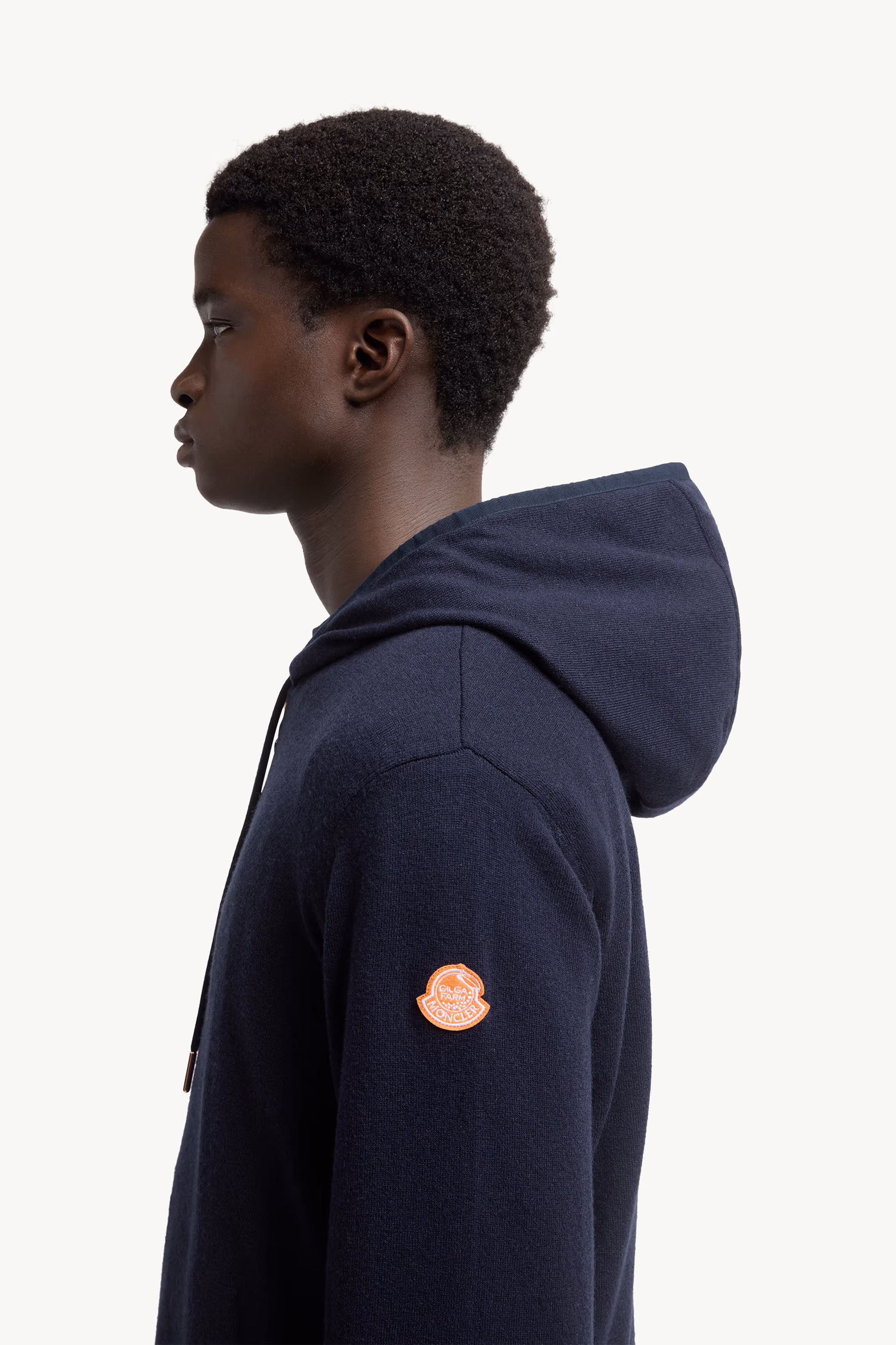 Cardigan réversible Moncler x Gilga Farm Designed by Donald Glover Hommes Bleu marine Moncler 4